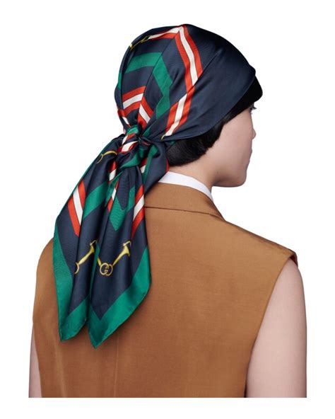 foulard capelli gucci|sciarpe foulard Gucci.